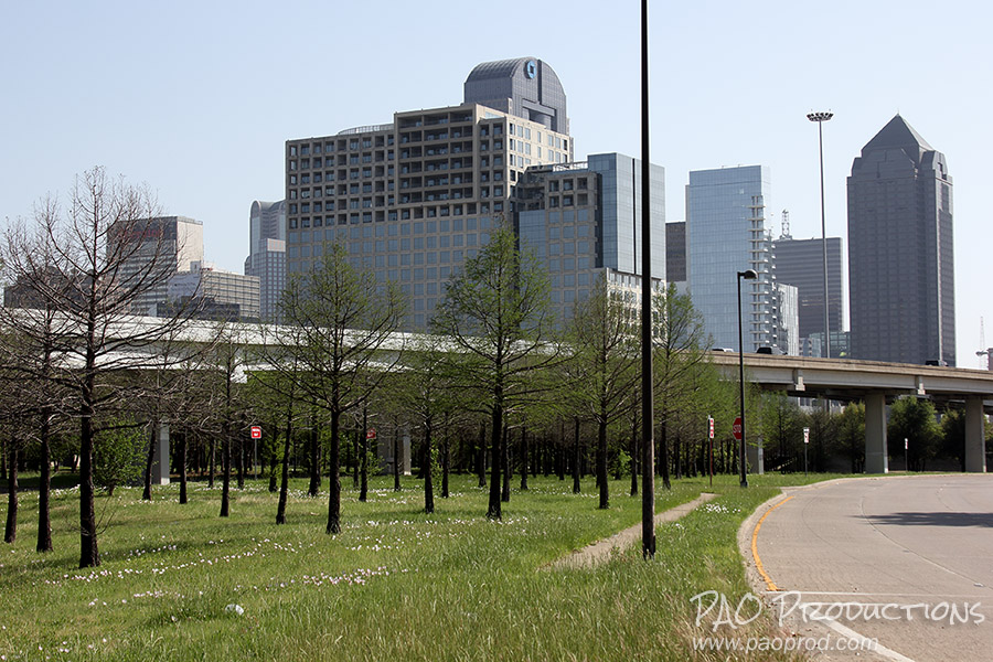 Looking toward Downtown Dallas, 2022