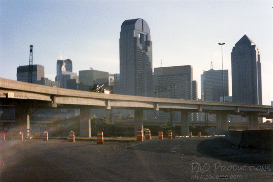 Looking toward Downtown Dallas, 1995
