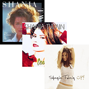 Shania Twain albums