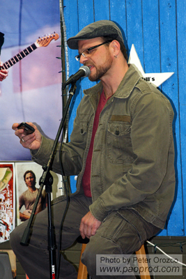 Johnny Olson at the Lost Art Open Mic