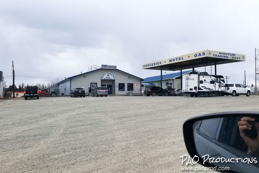 Gas station in the Yukon Territory