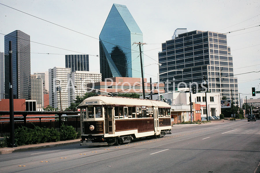 McKinney Avenue Trolley streetcar, 1993