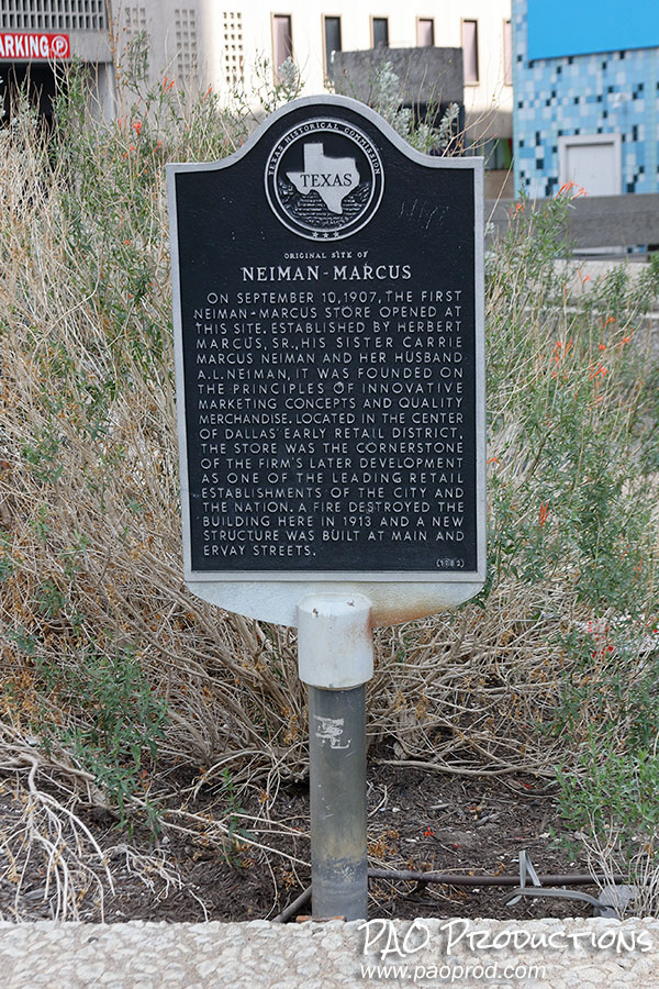 Neiman-Marcus historical marker