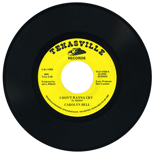 Jerry Abbott produced 45 RPM single