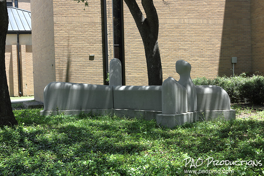 "Earth Mother" by Charles Truett Williams, as seen on the UNT campus, 2025