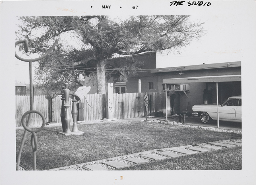 Charles Truett Williams studio, May 1967