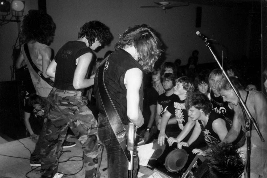 Eldritch Rite at Machinist Hall, 1986