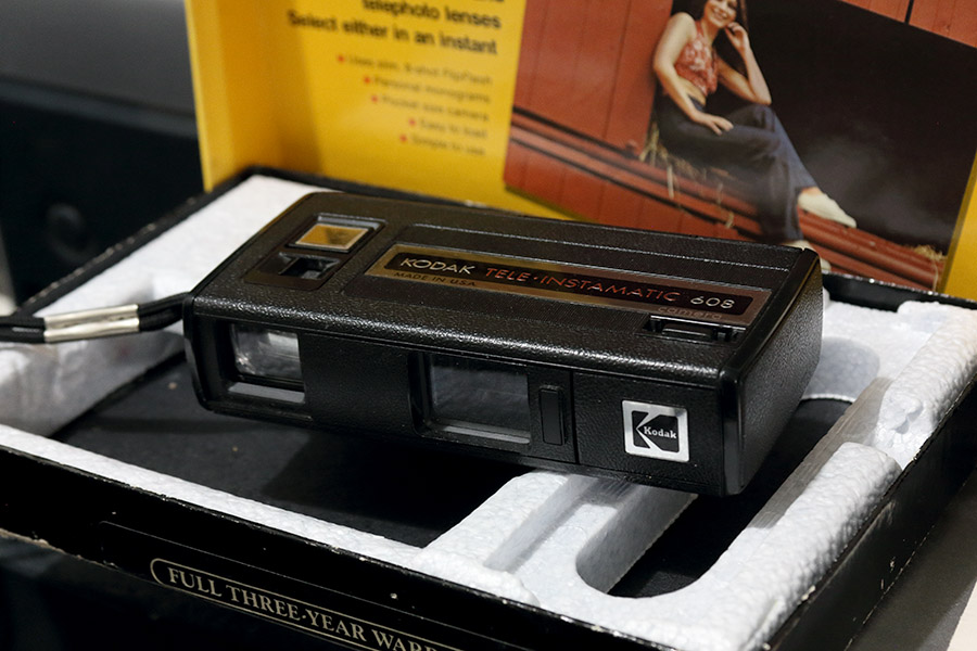 Kodak Tele-Instamatic 608 camera