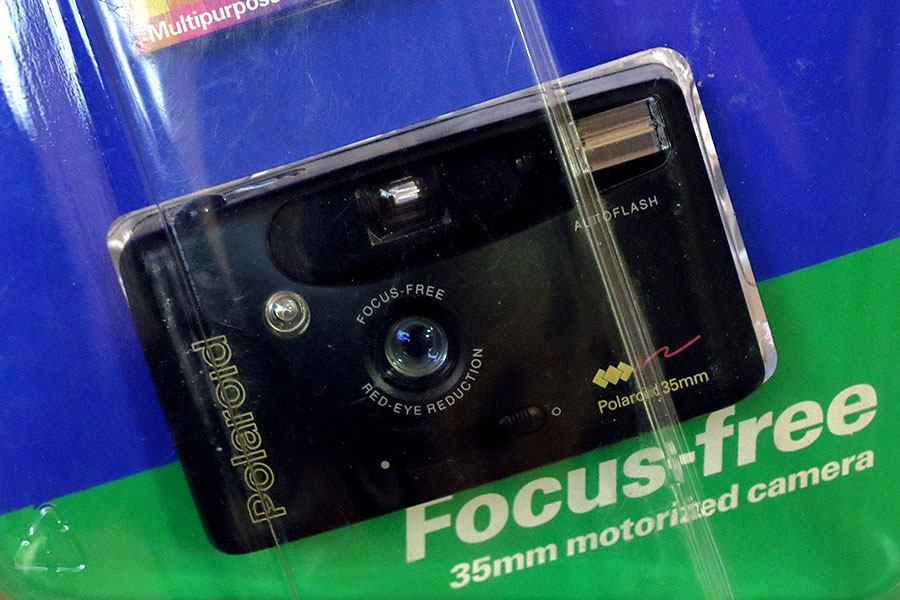 Polaroid 35mm "focus-free" camera