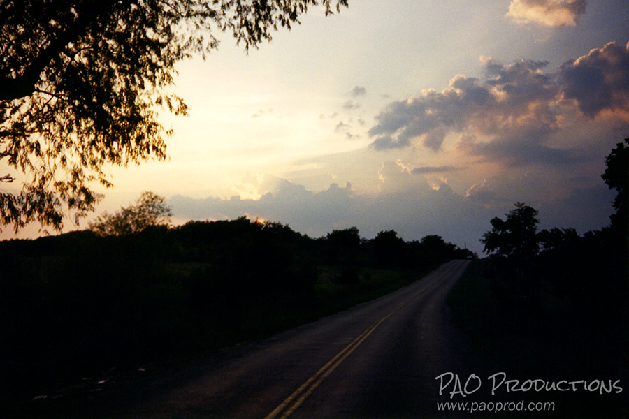 Sunrise at McKenzie Road, taken July 1995