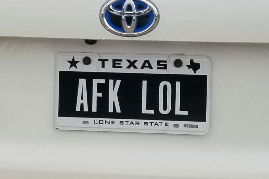 More funny license plates