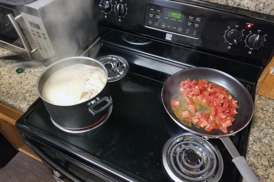 Moroccan spiced vegetable stew