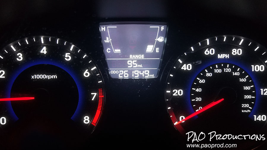 Total mileage as of September 11, 2024