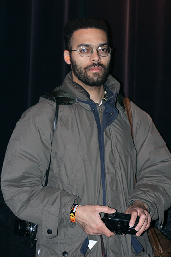 Me at the Curtain Club, February 2008.  Photo by Scott Mankoff.
