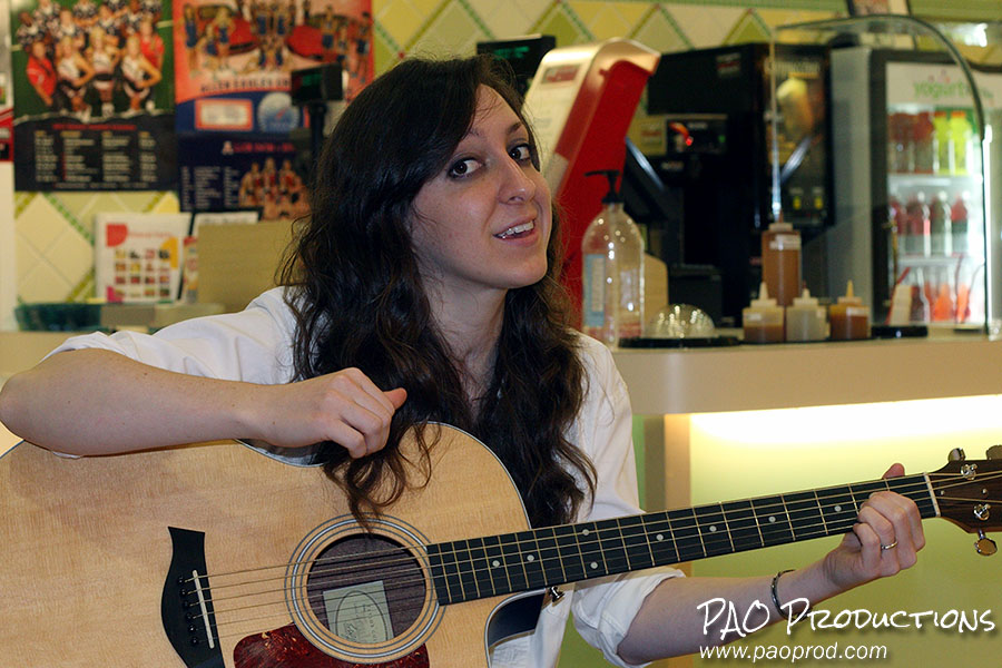 Emmeline at Yogurtville, October 2011