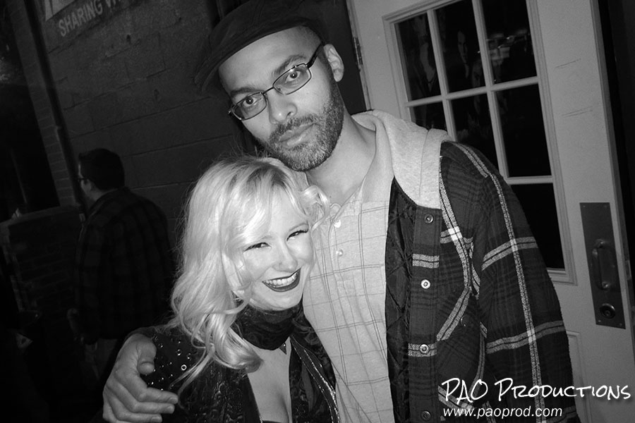 Me with Andrea LaRue of Silver Loves Mercury, December 2015