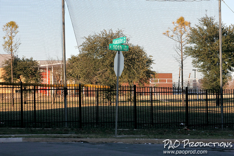 Intersection of Lancaster and 10th Streets, Oak Cliff (Dallas)