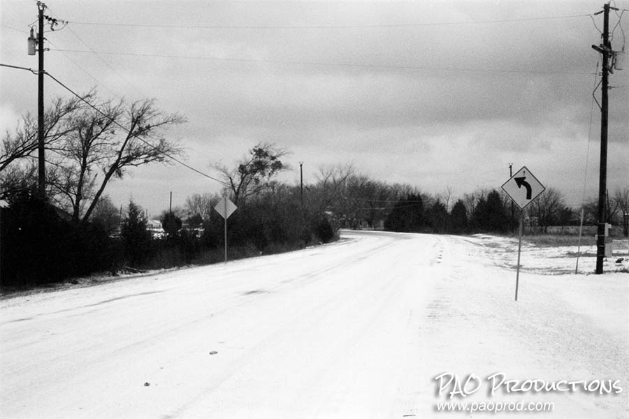 Snow day in Mesquite, Texas, February 2, 1996