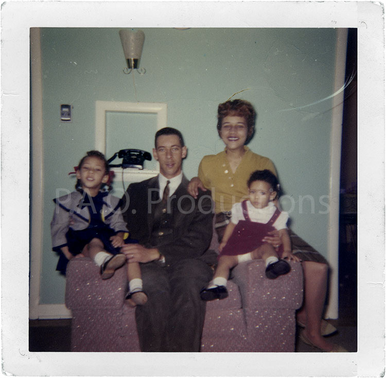 1960s interracial family