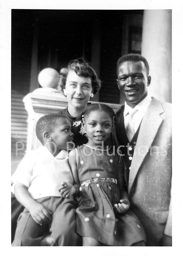 1960s interracial family