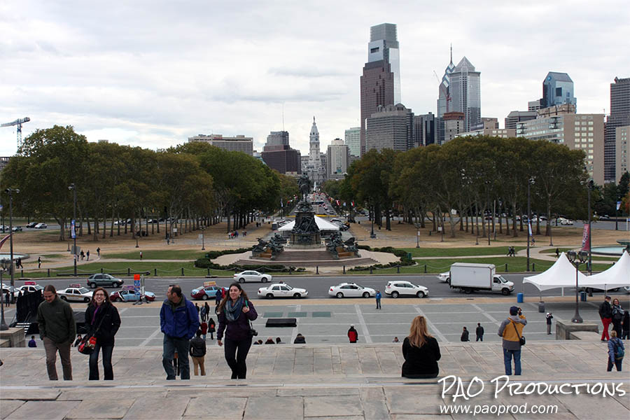 View from the Philadelphia Art Museum, 2015