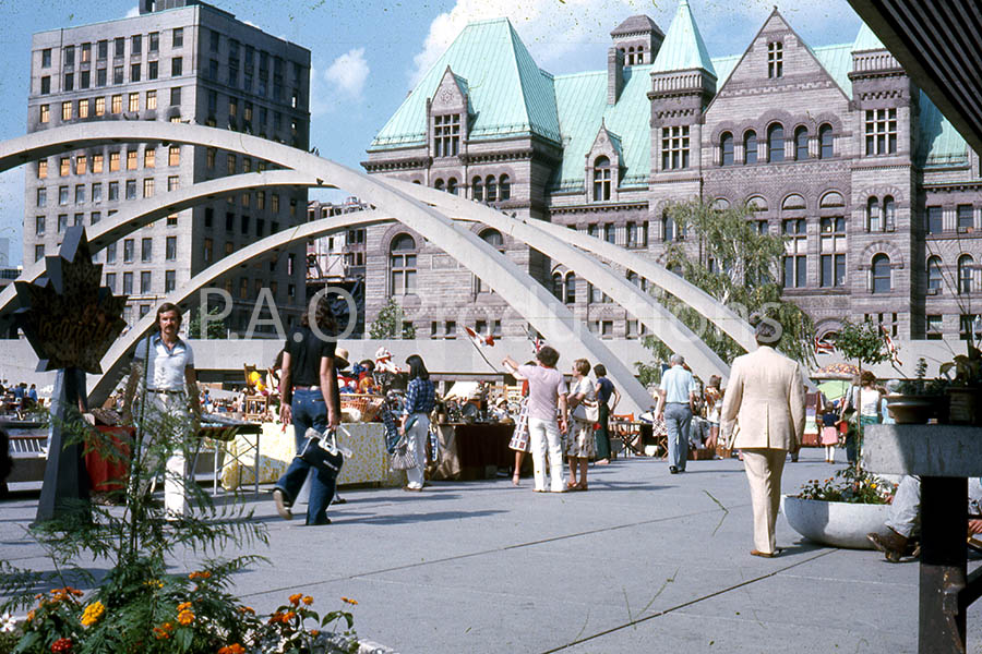Nathan Phillips Square, Toronto, 1970s