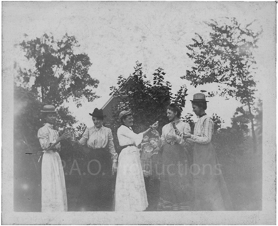 Victorian garden party