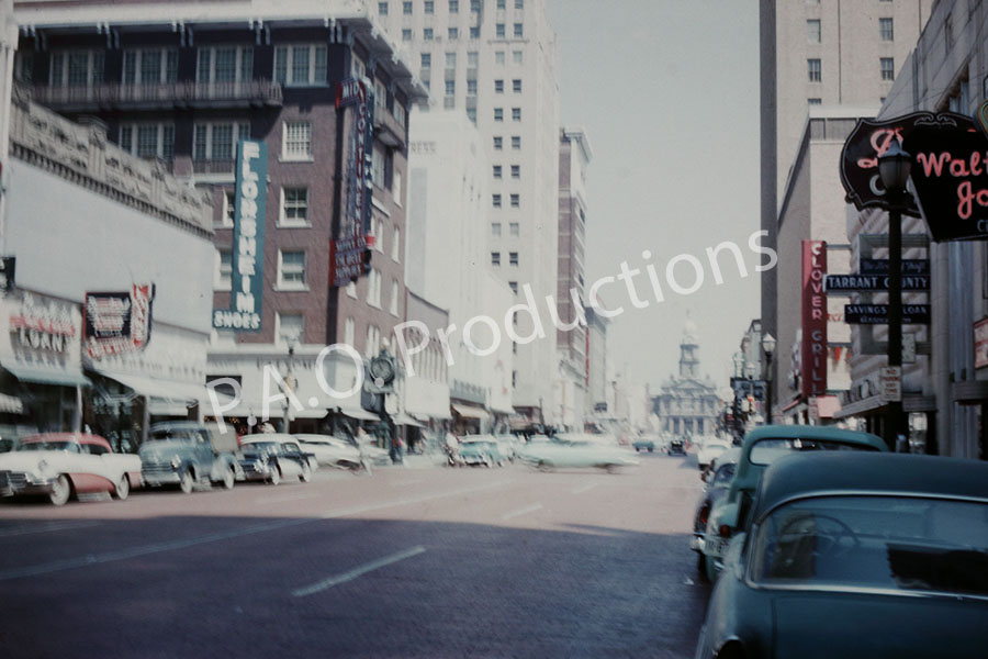 Main Street in Fort Worth, 1959