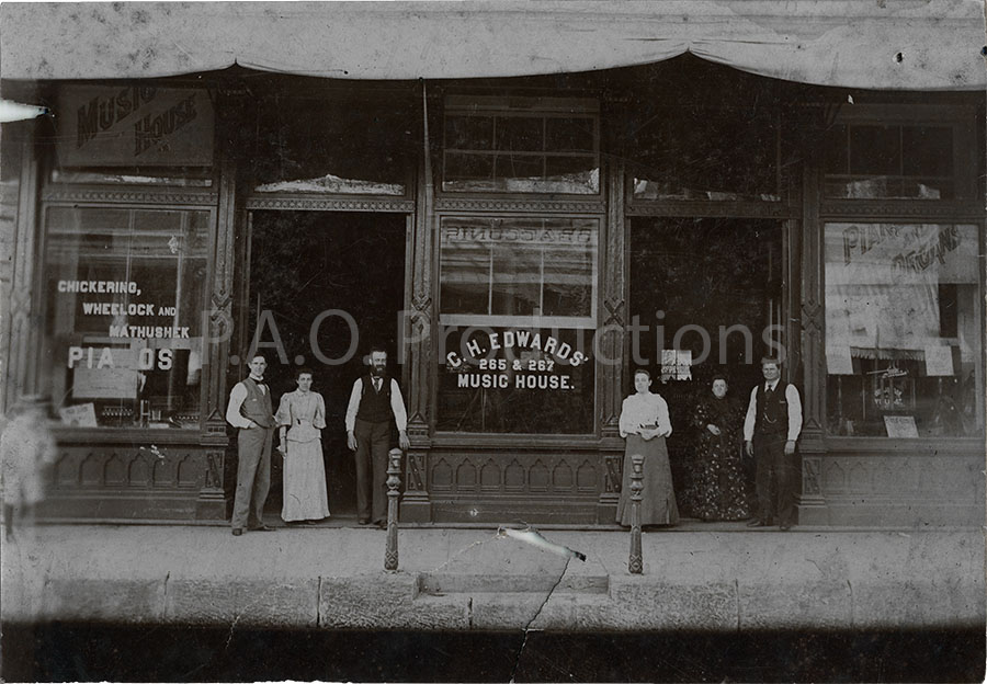 C.H. Edwards Music House, 1890s