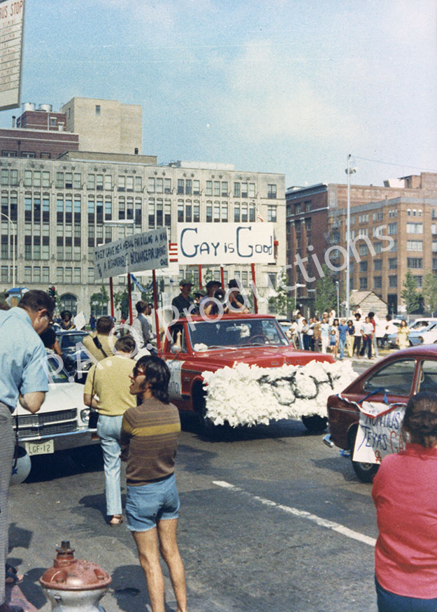 Dallas Gay Pride parade, early 1980s