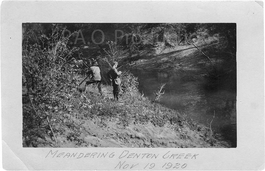 Denton Creek, 1920