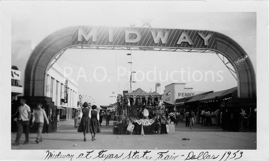 State Fair of Texas Midway, 1953