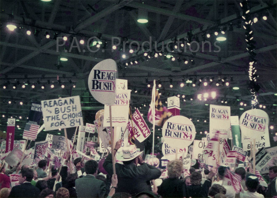 Inside the Republican National Convention in Dallas, 1984