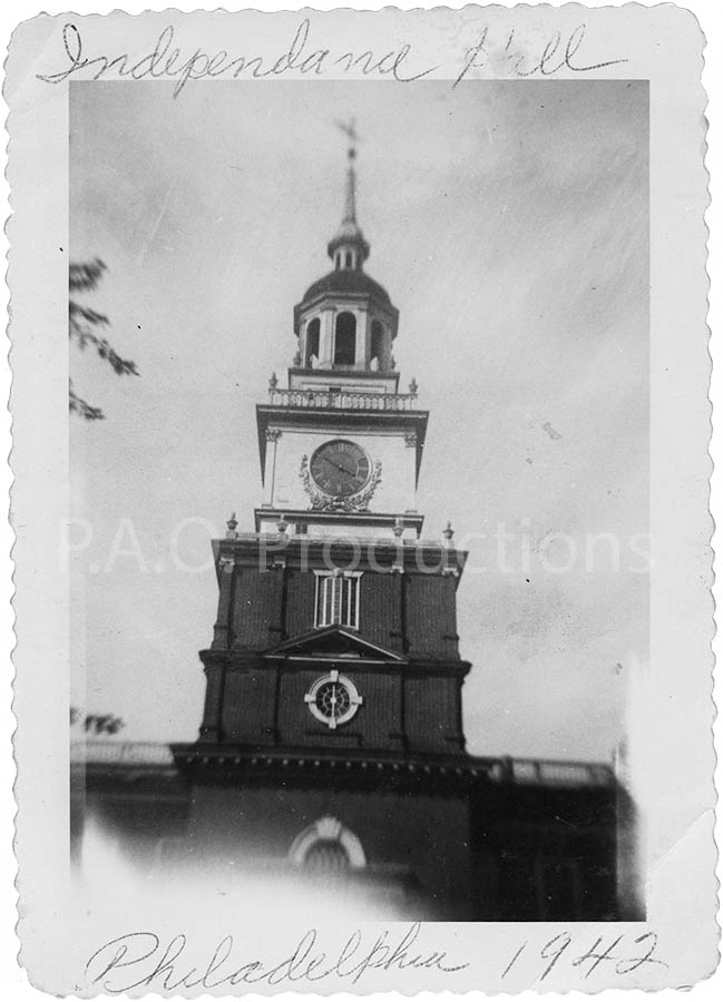 Independence Hall in Philadelphia, 1942