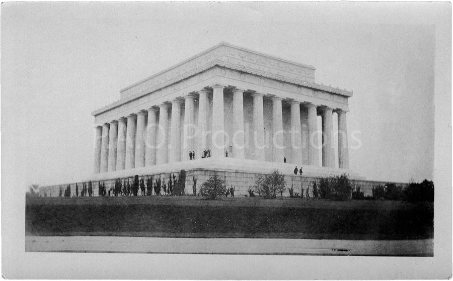 Lincoln Memorial, Washington, D.C., 1923