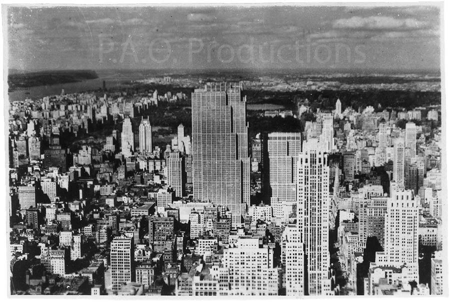 View of Manhattan from above, 1946