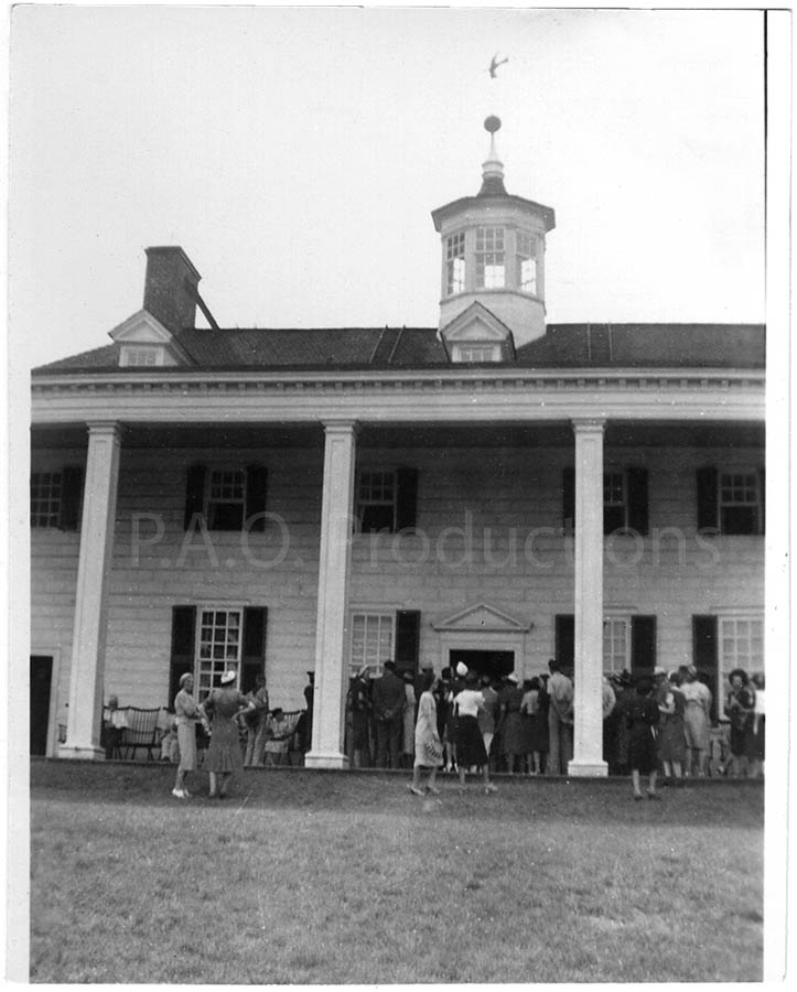 Mount Vernon master residence, unknown date