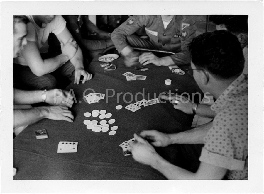 Card game in Germany, 1962