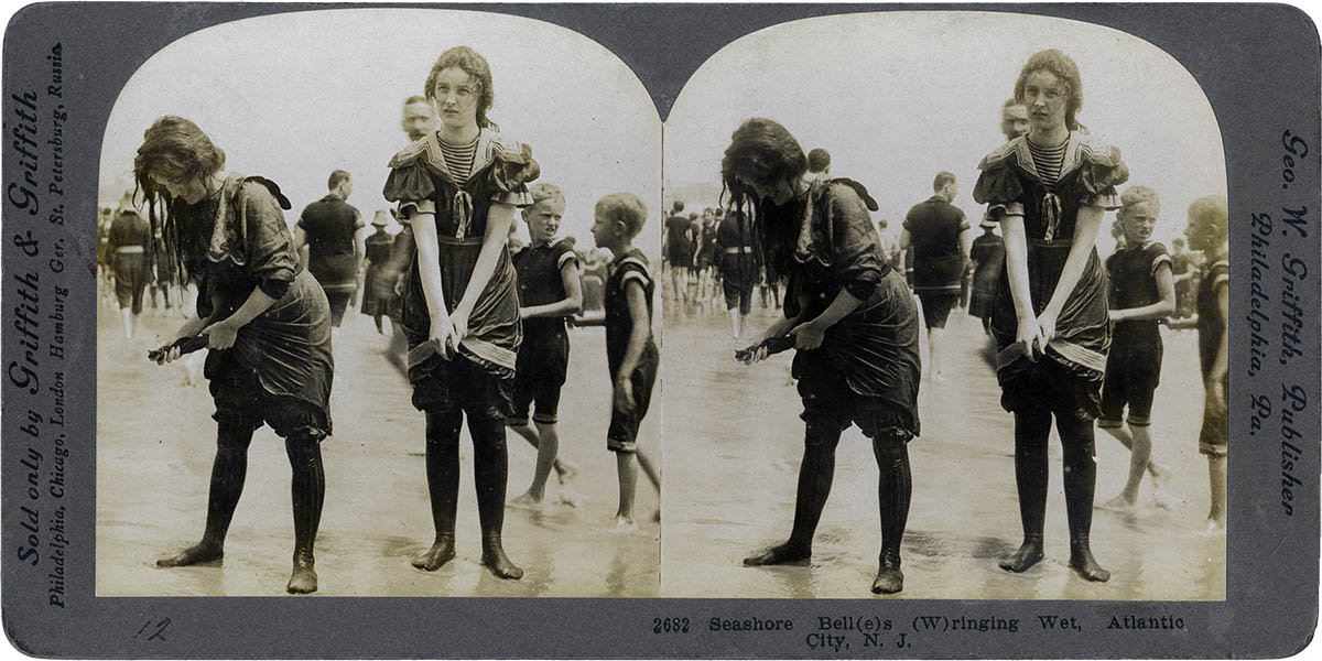 "Seashore belles" of New Jersey, circa early 1900s