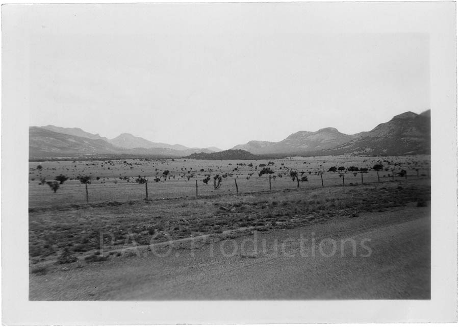 'South of Alpine toward Solitario, Texas, 1940s