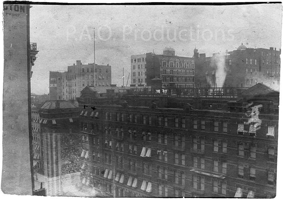 Van Corlear apartment building in Midtown Manhattan, circa 1905