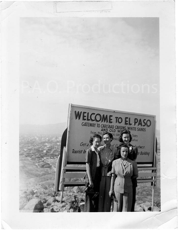 El Paso overlook, unknown date