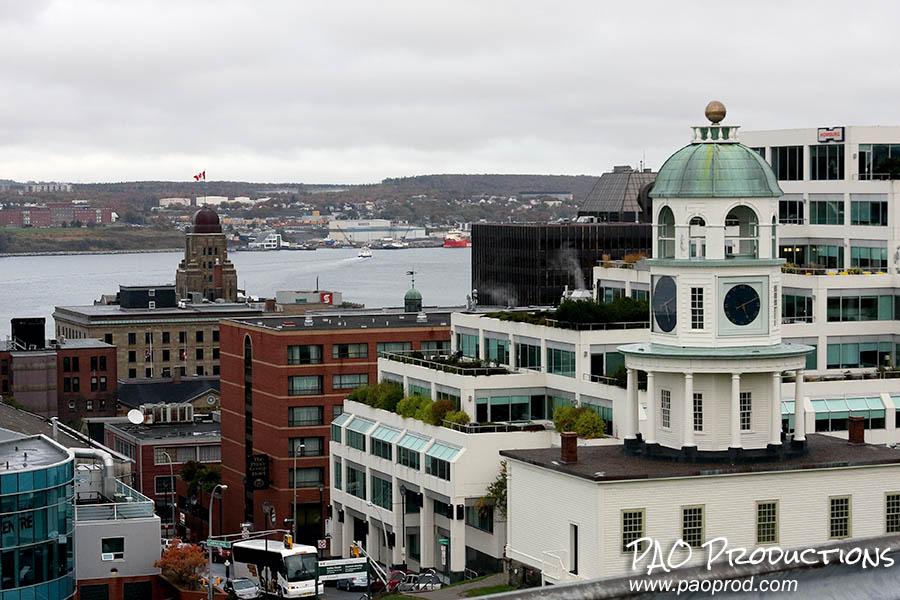 View from Citadel Hill in Halifax, October 2014