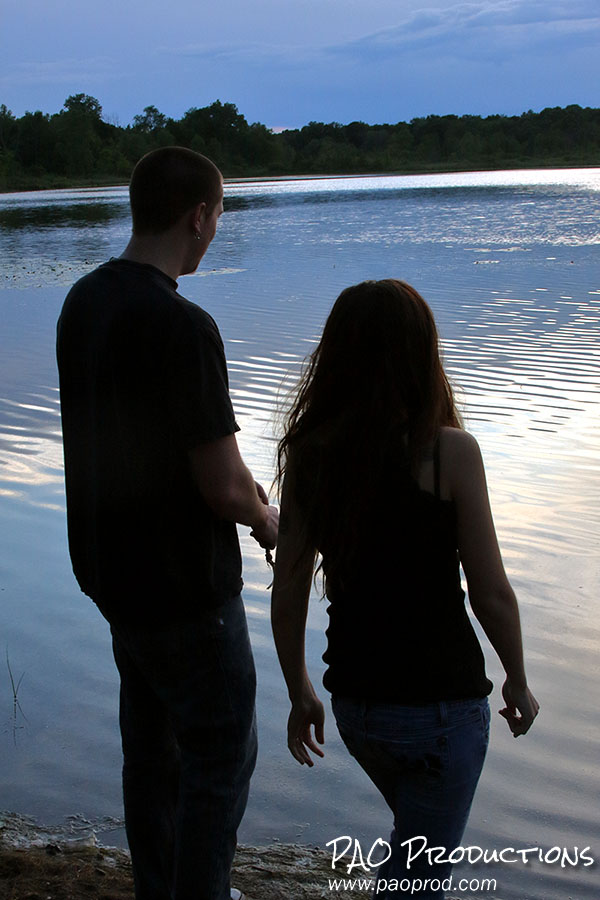 Lake view in Michigan, 2012