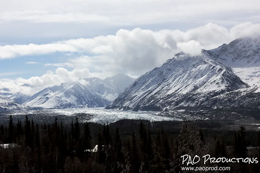 Matanuska Glacier in Alaska, 2024