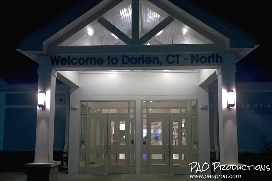 Darien, Connecticut rest stop, 2015